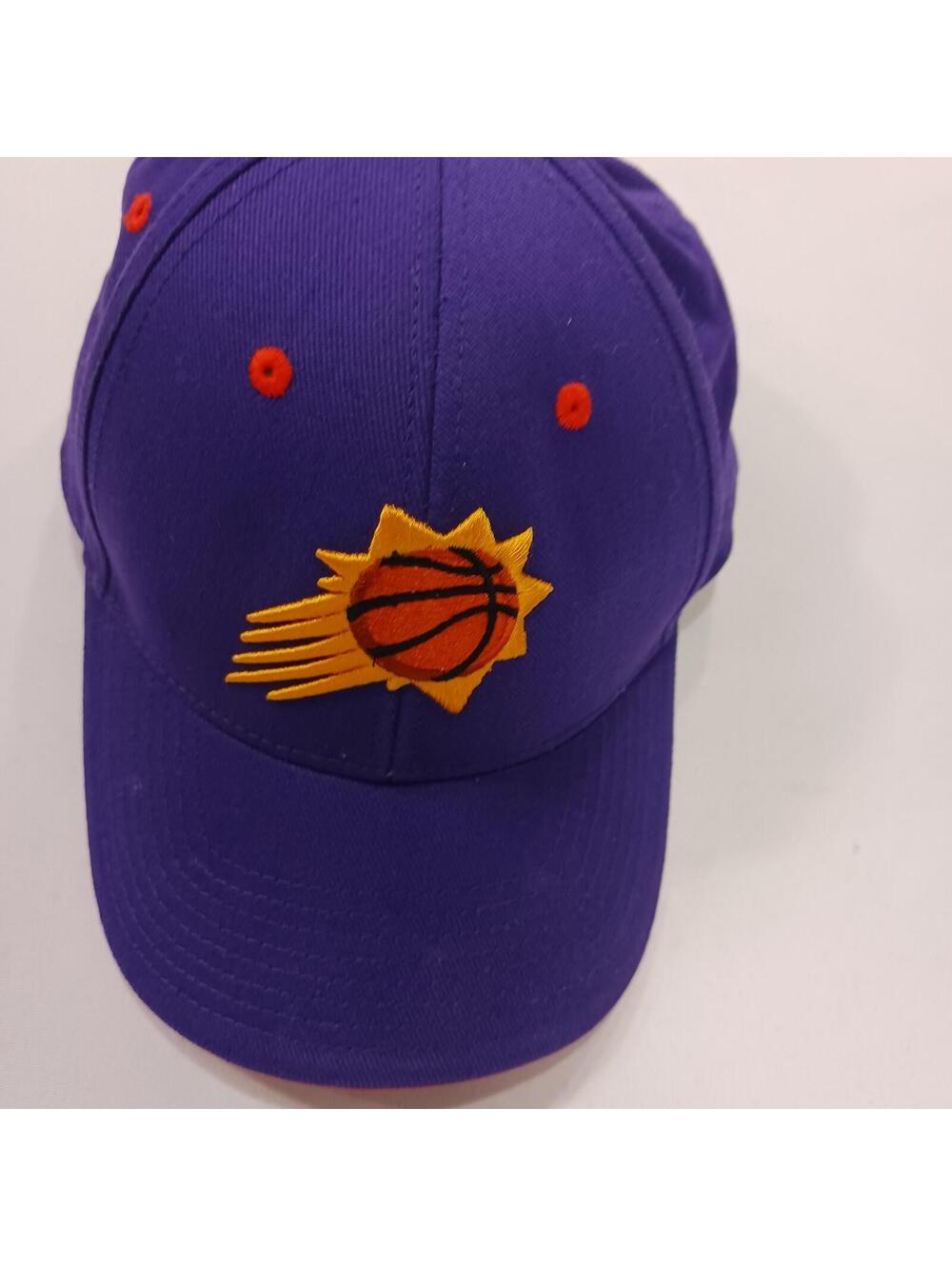 Fan Favorite NBA Phoenix Suns Men's Back Strap Purple Cotton Baseball Cap Hat